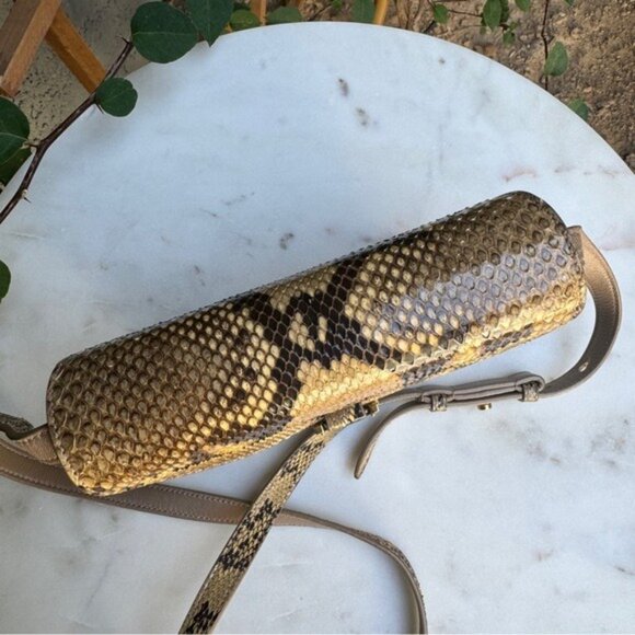 Saint Laurent Kaia Python Crossbody - Picture 7 of 16